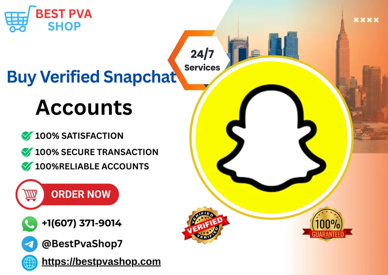 Buy Verified Snapchat Accounts
